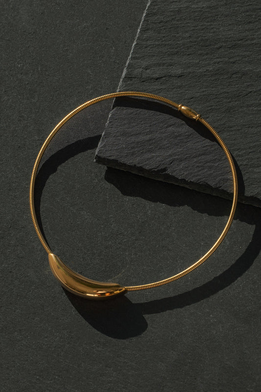 Moon Choker Necklace // Nancy Tyagi
