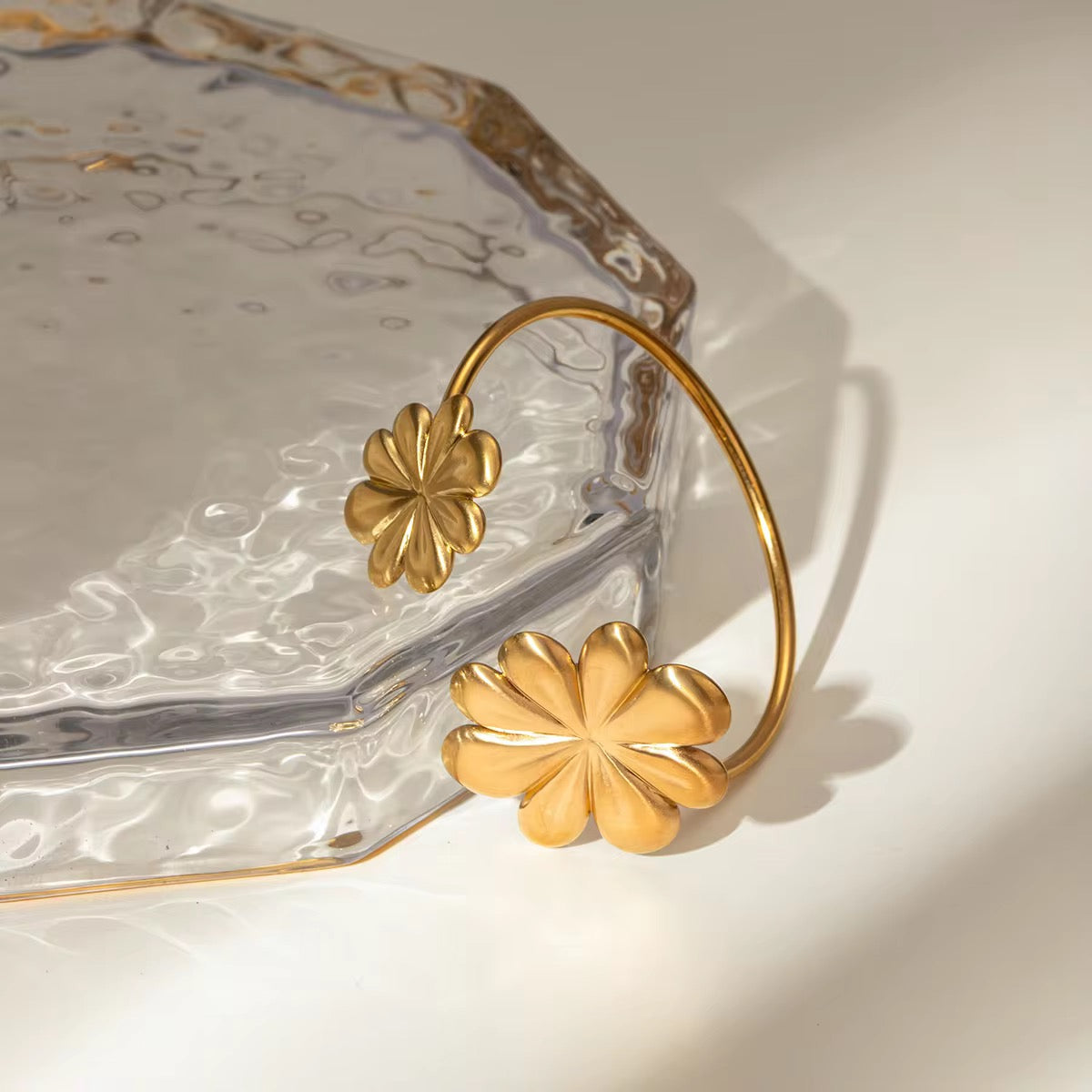 Petal Cuff Bracelet