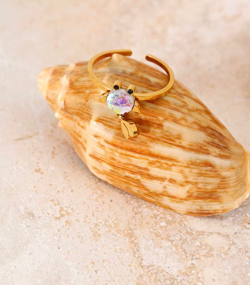 Dearm Color Owl Ring