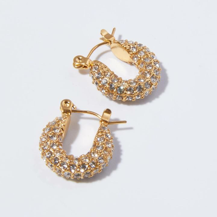 Zircon Diamond Earrings