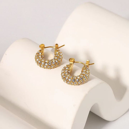 Zircon Diamond Earrings