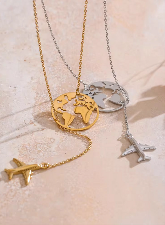 Travel with Charm Necklaces