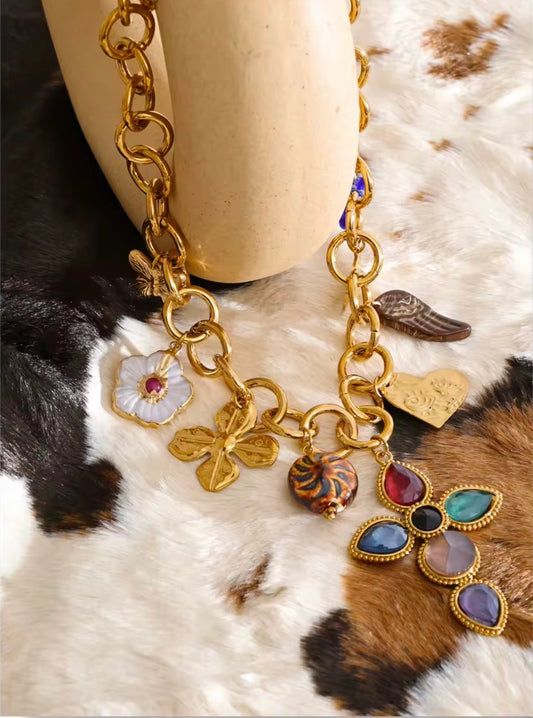 Samaira Stone Necklace