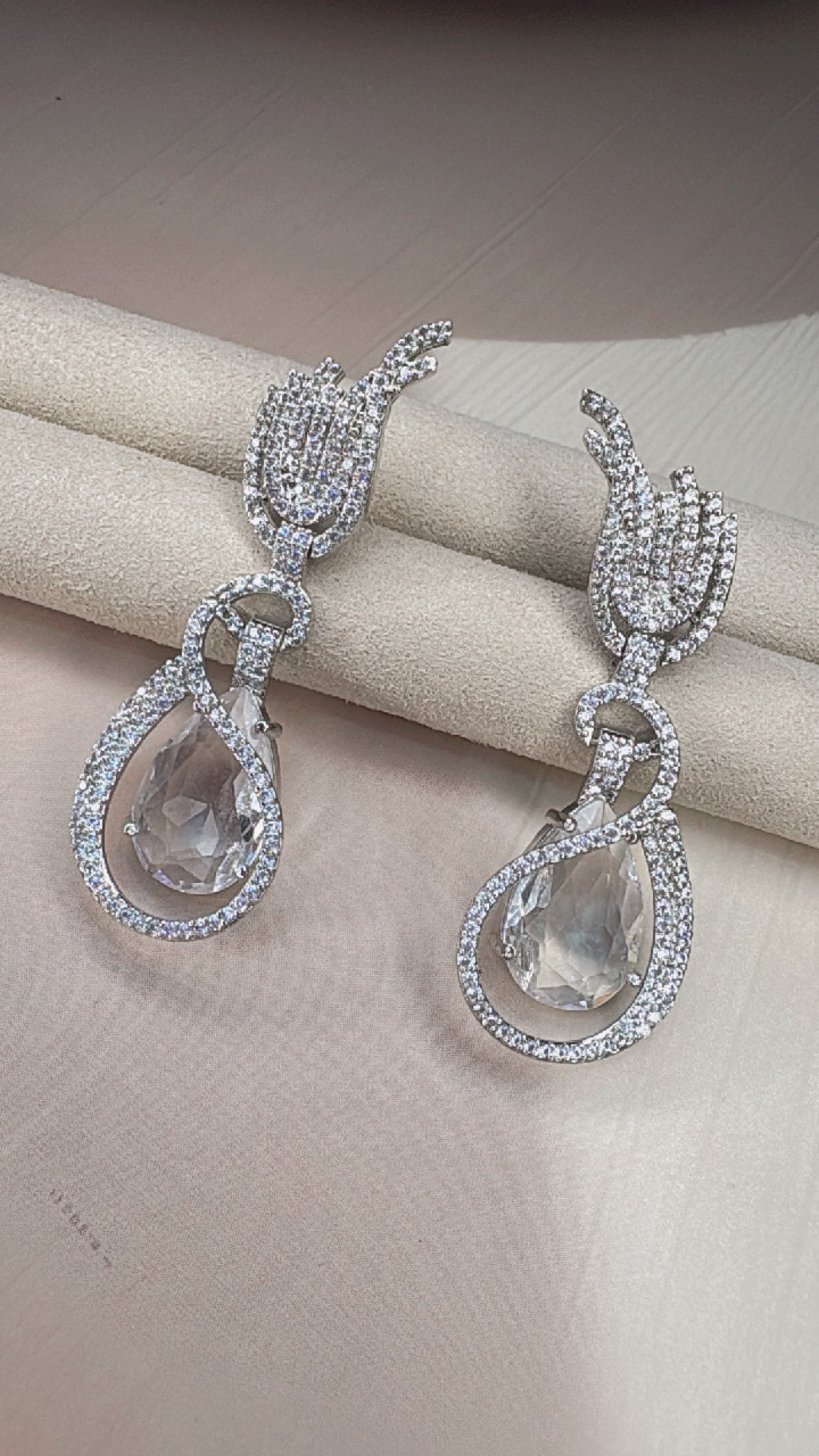 Crivelli’s Rhinestone Earrings