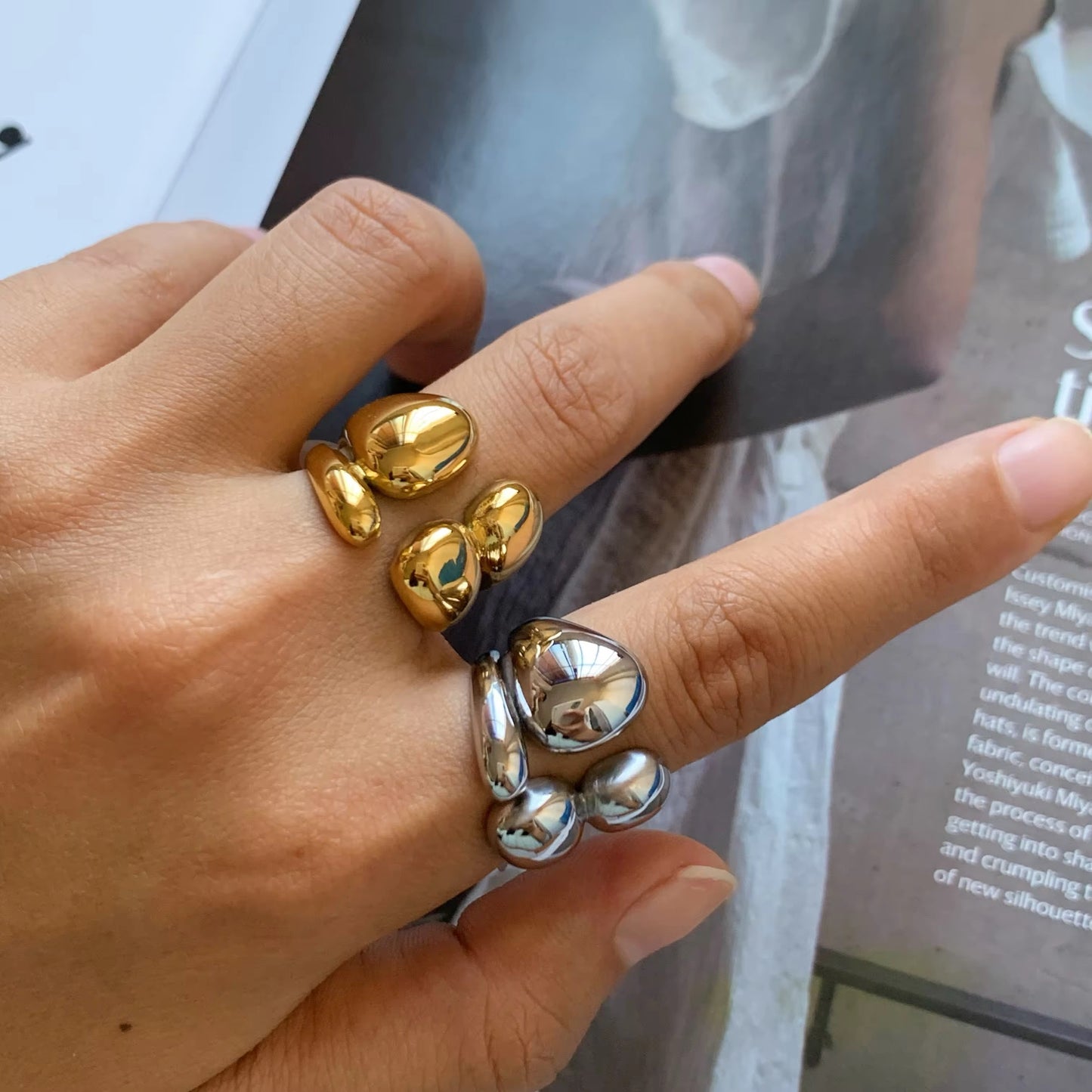 Novele Silver Ring