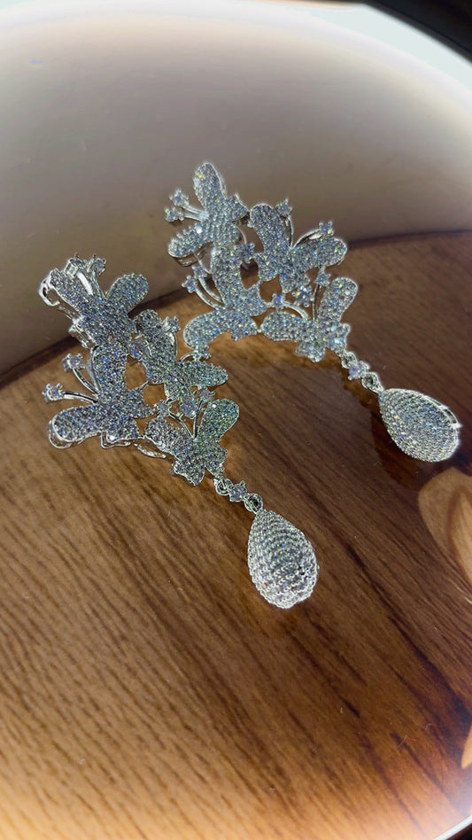 Butterfly speckle Earrings