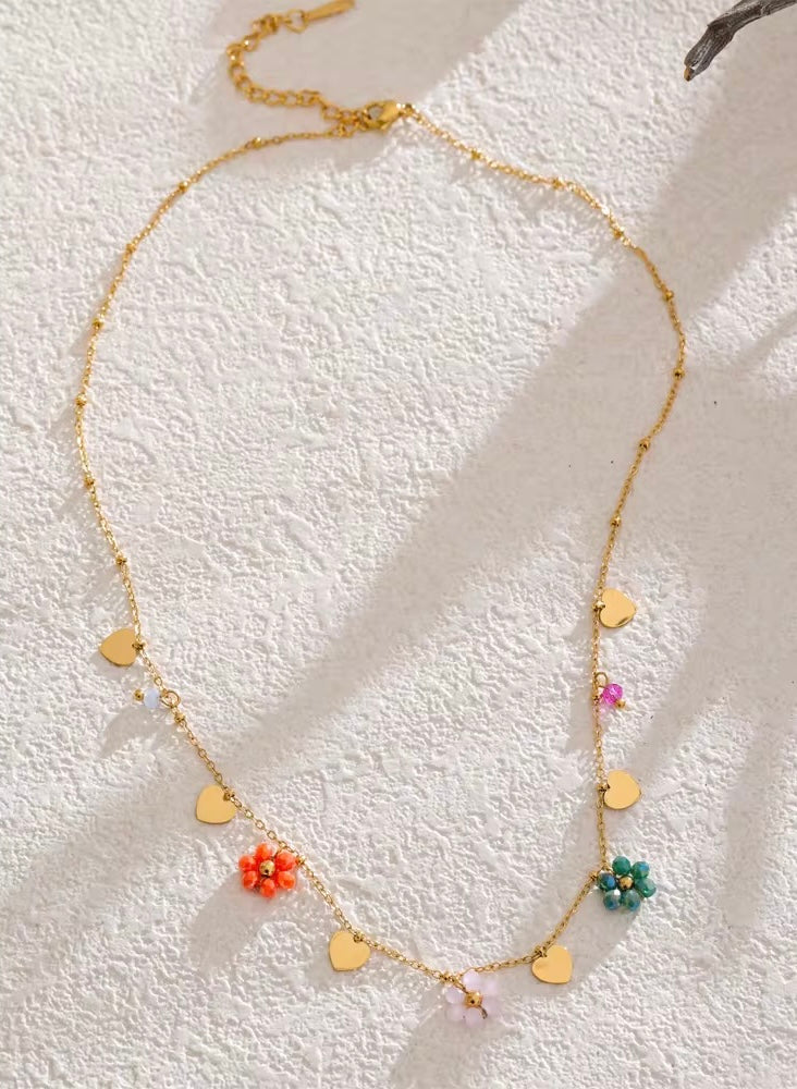 Crystal Blossom Necklace