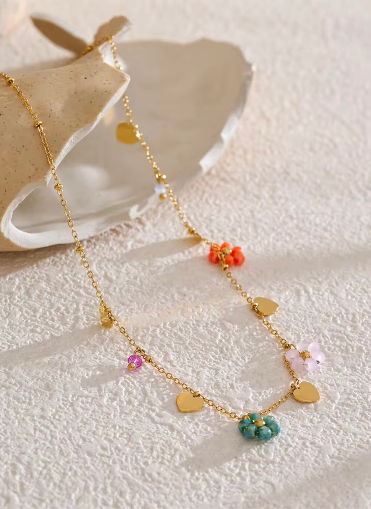 Crystal Blossom Necklace