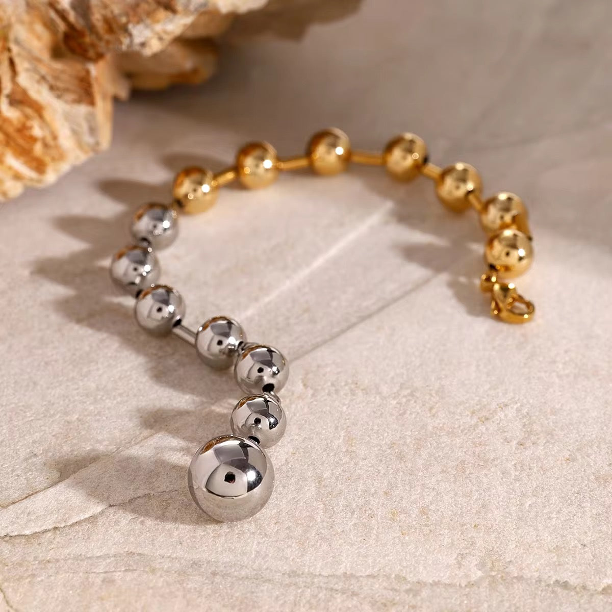 THEIA DUAL TONE BRACELET