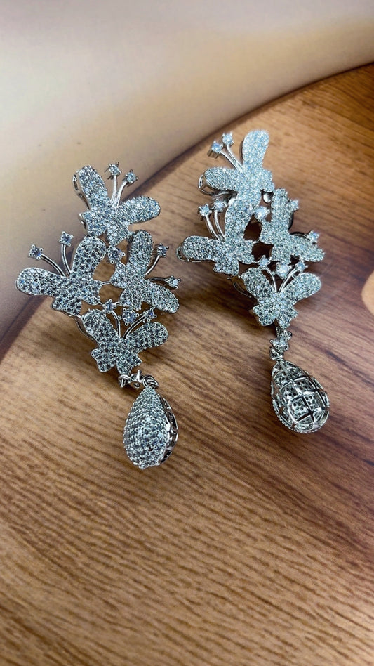 Butterfly speckle Earrings