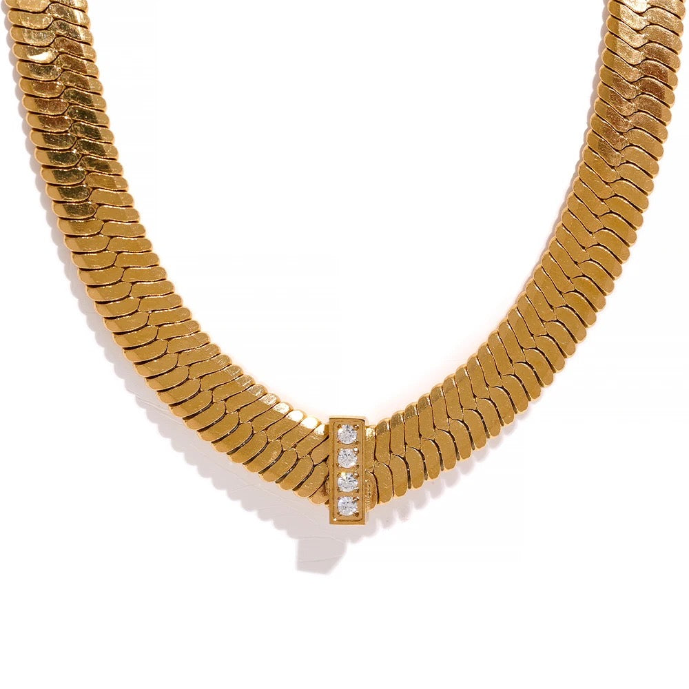 Zicron Snake Necklace