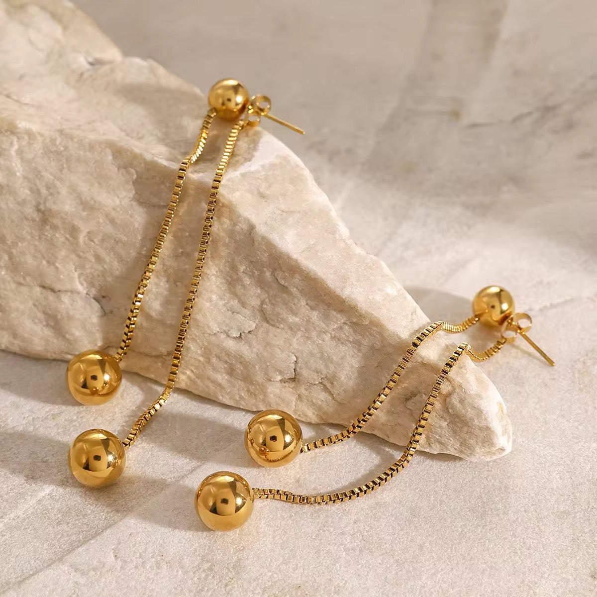 Tassel Ball Earring