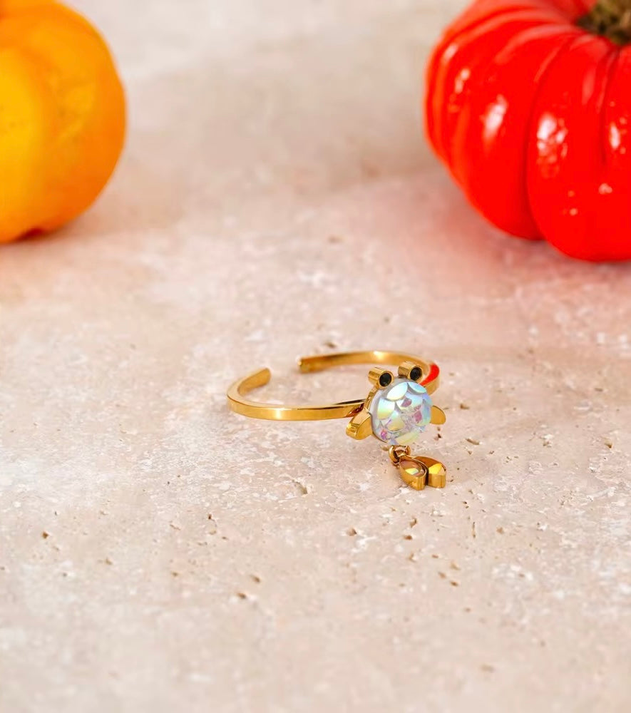 Dearm Color Owl Ring