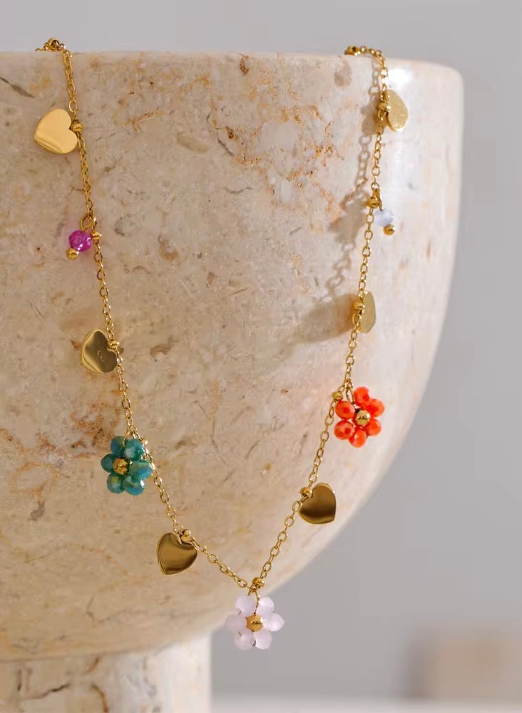 Crystal Blossom Necklace