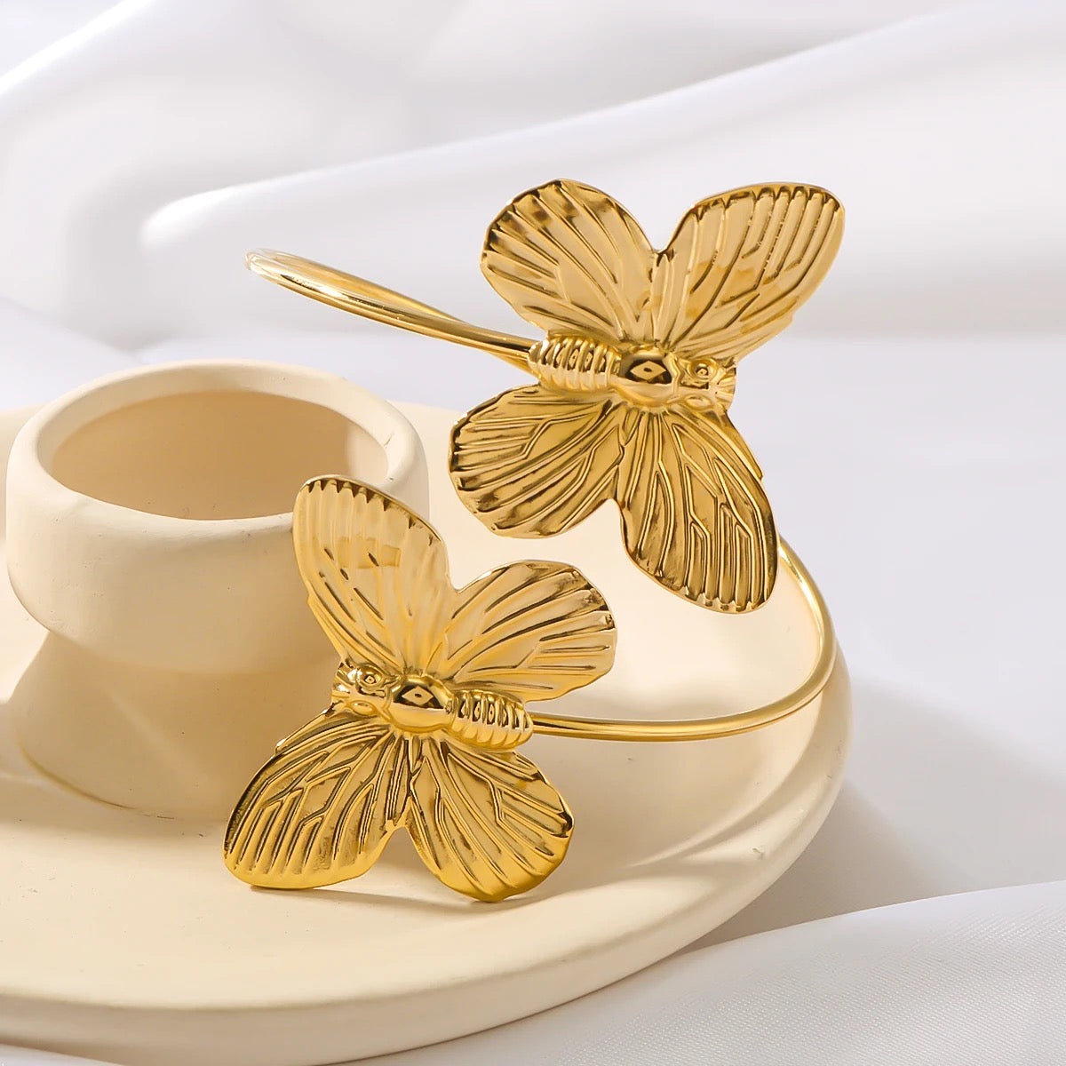 Dual Butterfly Bracelet