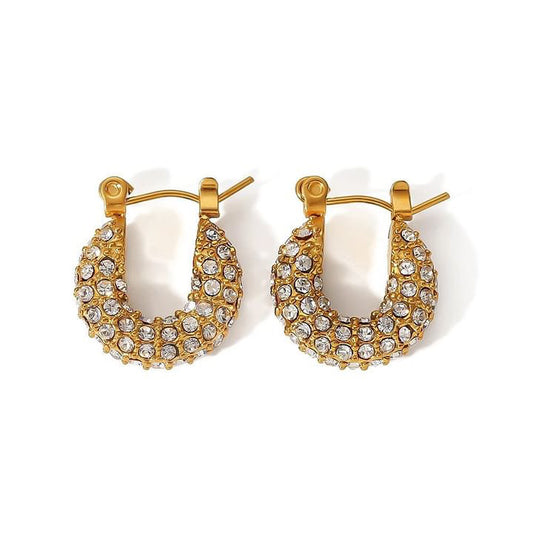 Zircon Diamond Earrings