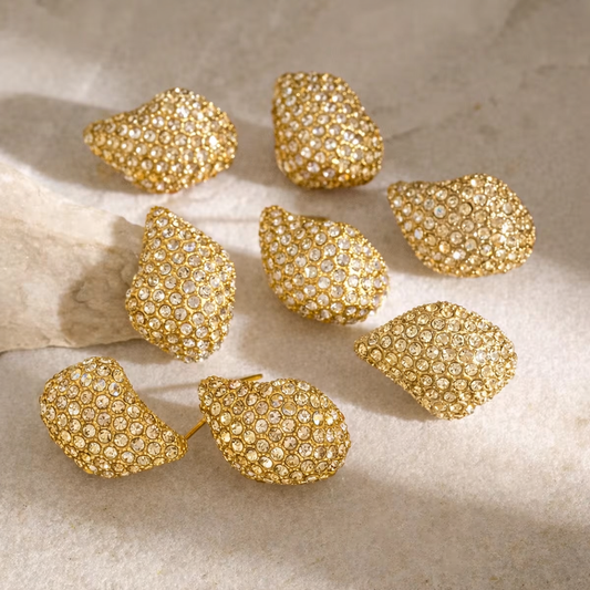 Diamond water drop Earrings