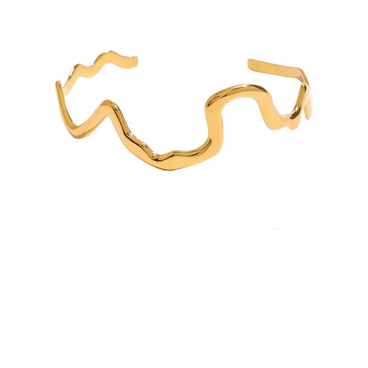 Malting Wave Cuff  Bangles