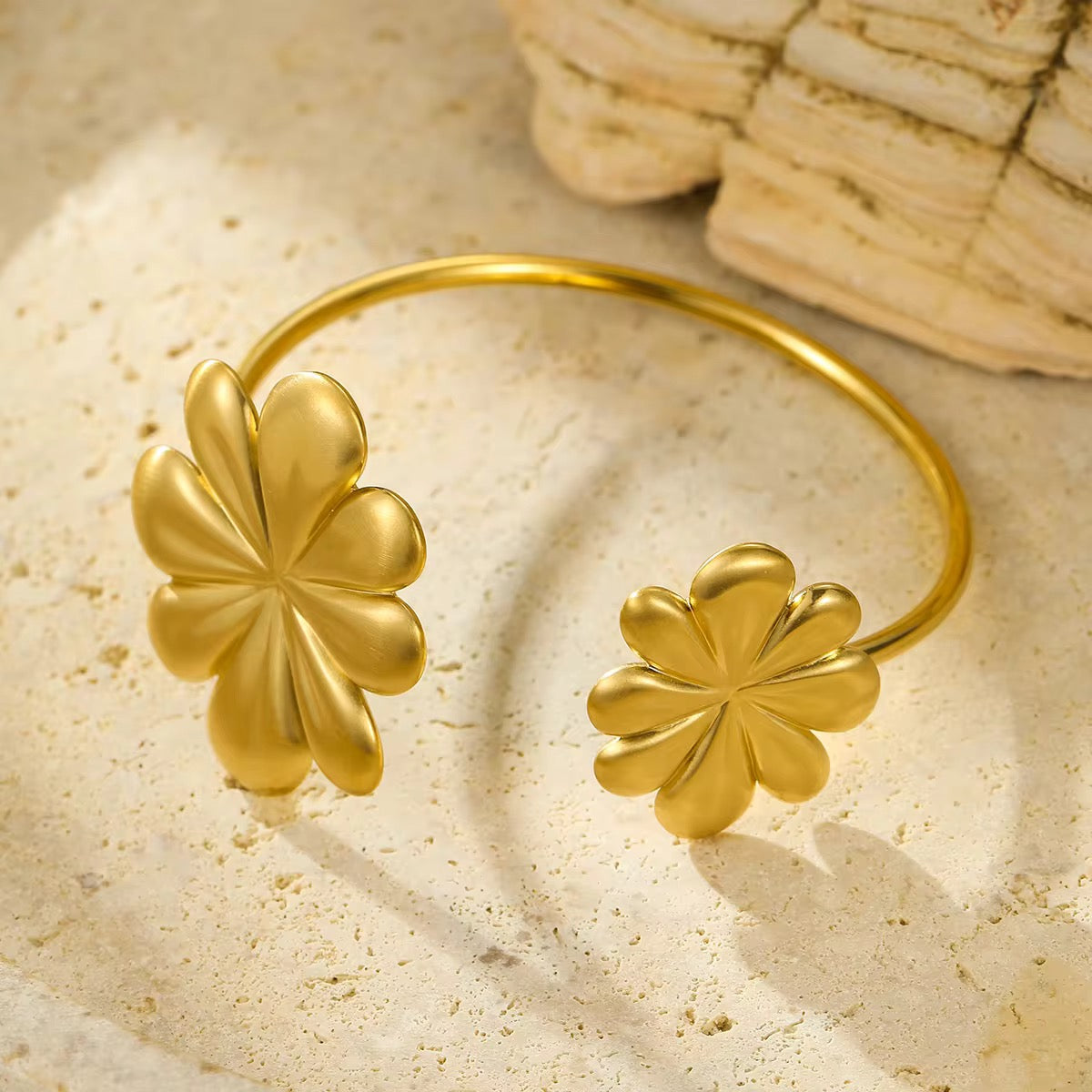 Petal Cuff Bracelet