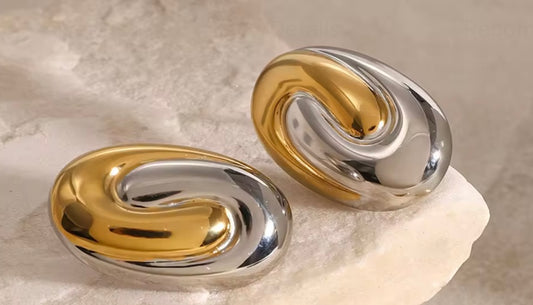 Sascha Gold/ Silver Earring