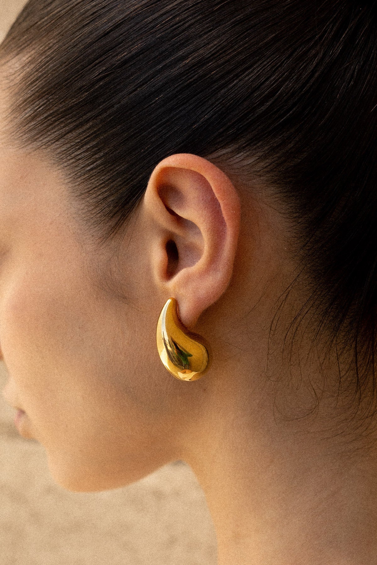 18kt Gold Plated Chunky Drop Earrings 💧