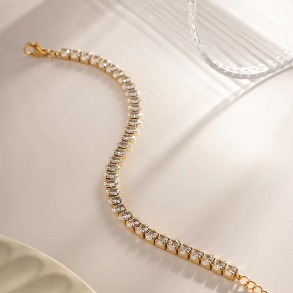 Tennis Zirconia Bracelet