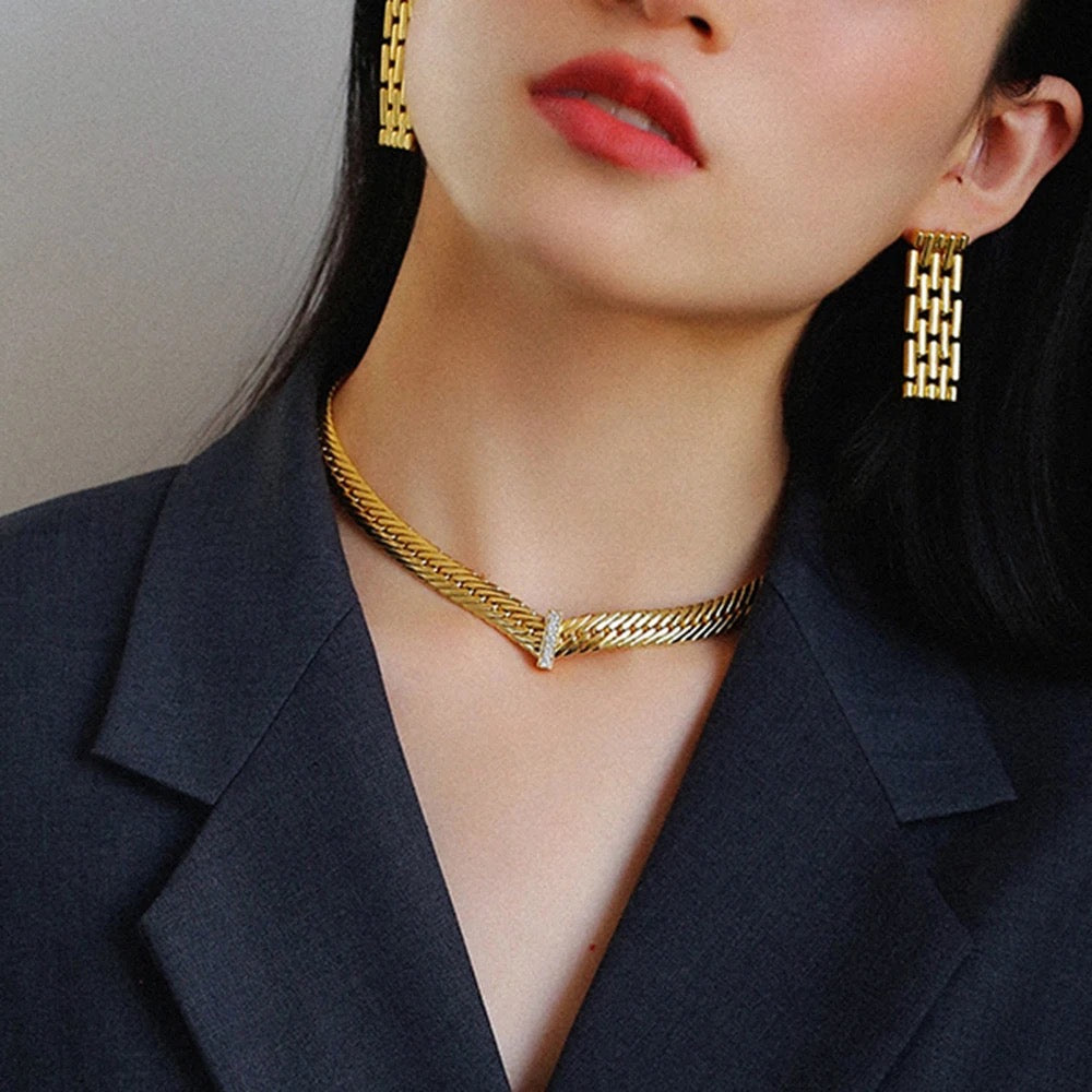 Zicron Snake Necklace