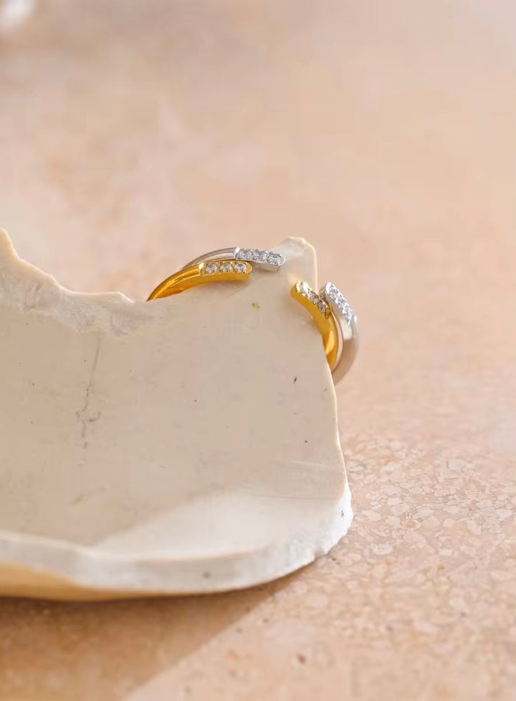 Gold Charm Ring