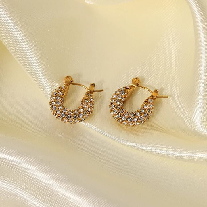 Zircon Diamond Earrings