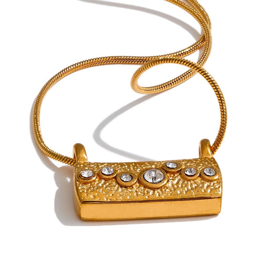 Mini Box Sling necklace