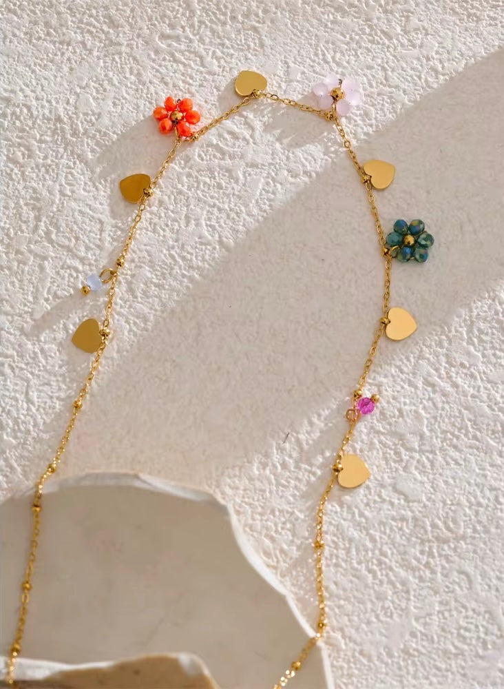 Crystal Blossom Necklace