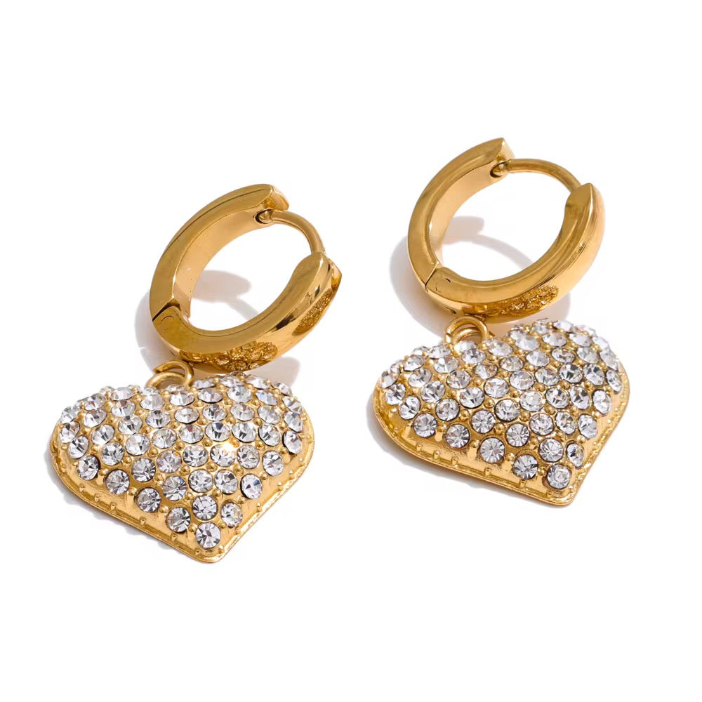 Romantic Heart Earrings