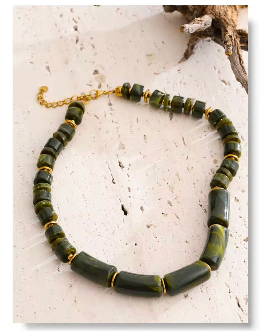 Amber Beads Necklace