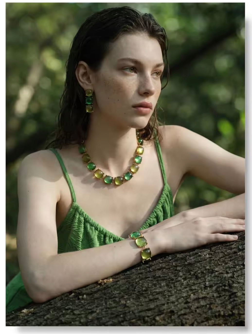 Green Opulence Bracelet