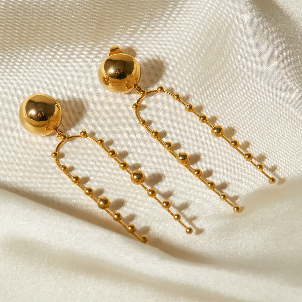 Bead Drop Stud