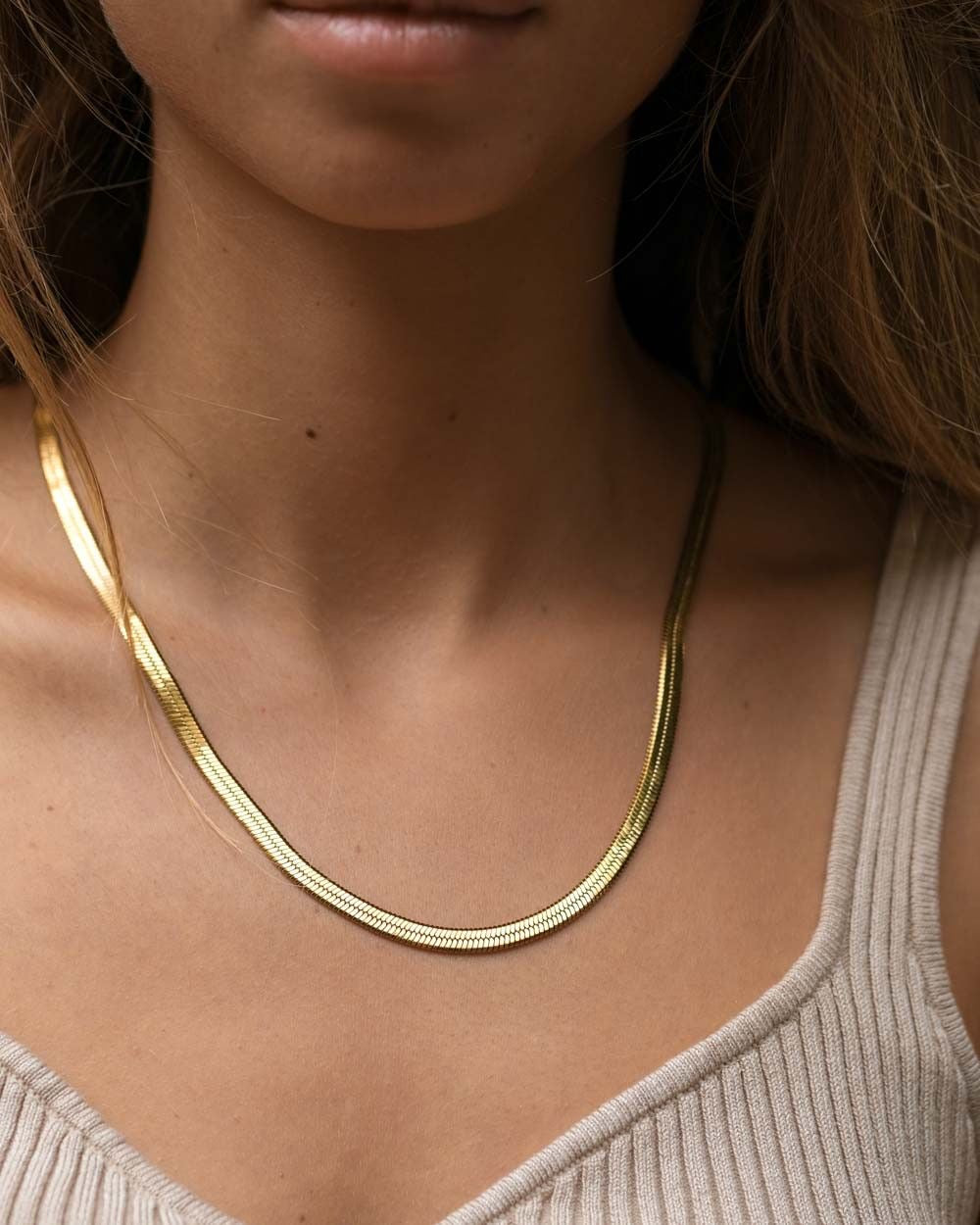 Herringbone Necklace chain
