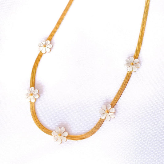 Floral Chain Necklace