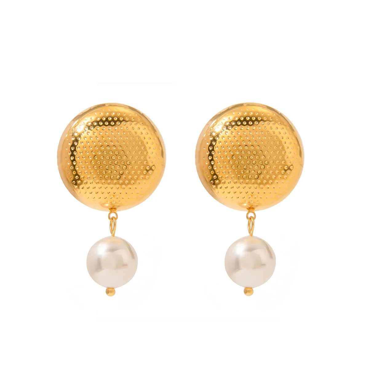 Litmus Textured Gold And White Pearl