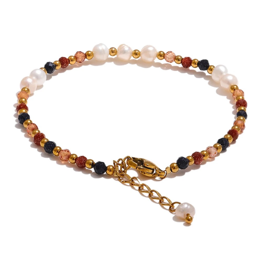 Litmus Pearl Bead Bracelet