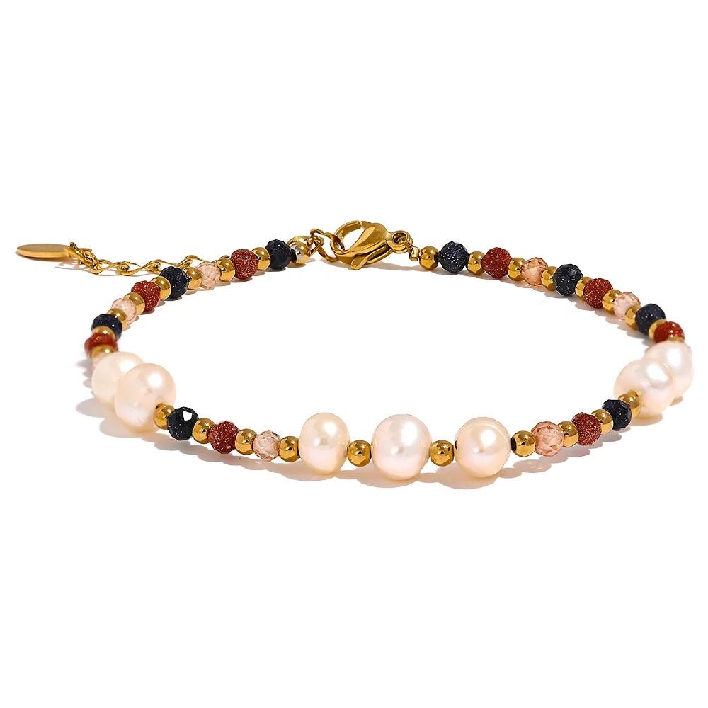 Litmus Pearl Bead Bracelet