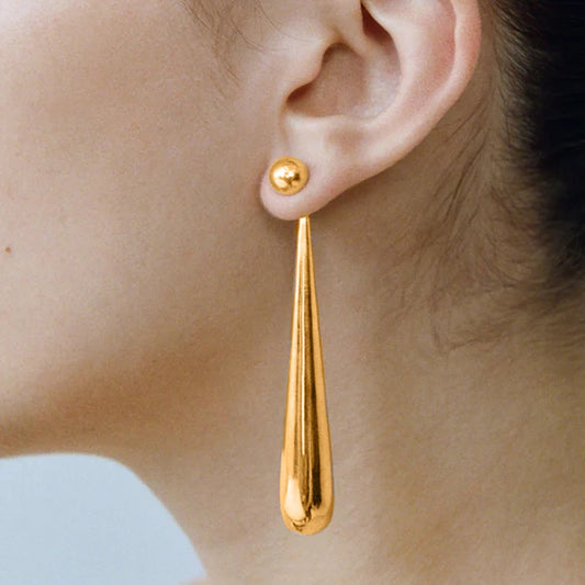 Water Drop Ball Earring