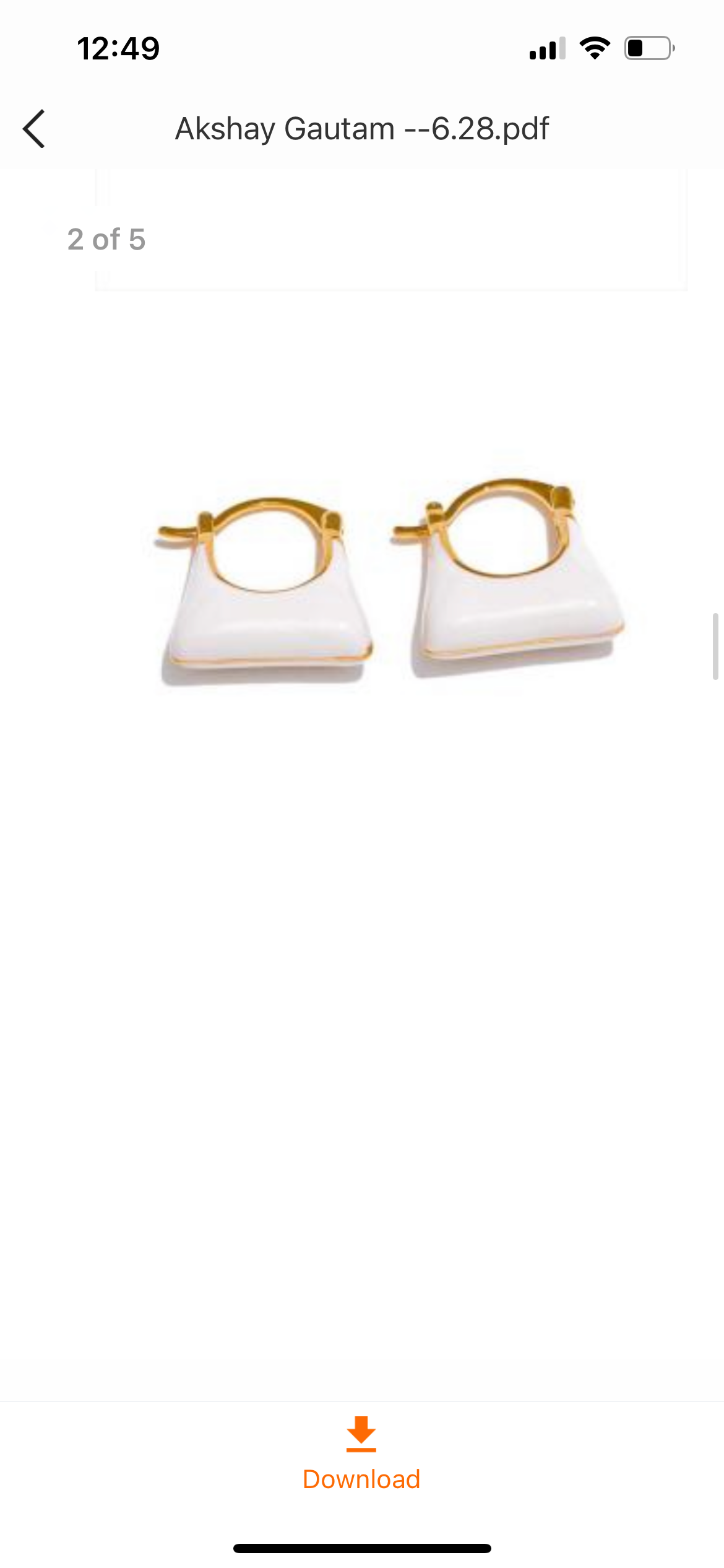 Classic Santorini Earrings