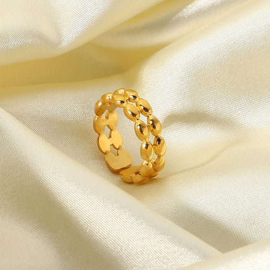 Viva golden Adjustable Ring