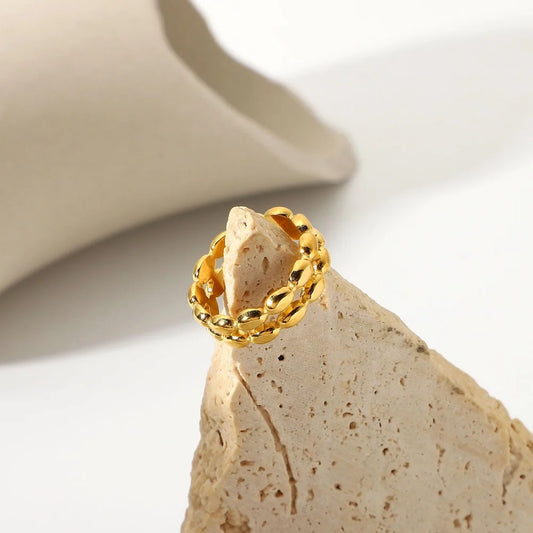 Viva golden Adjustable Ring