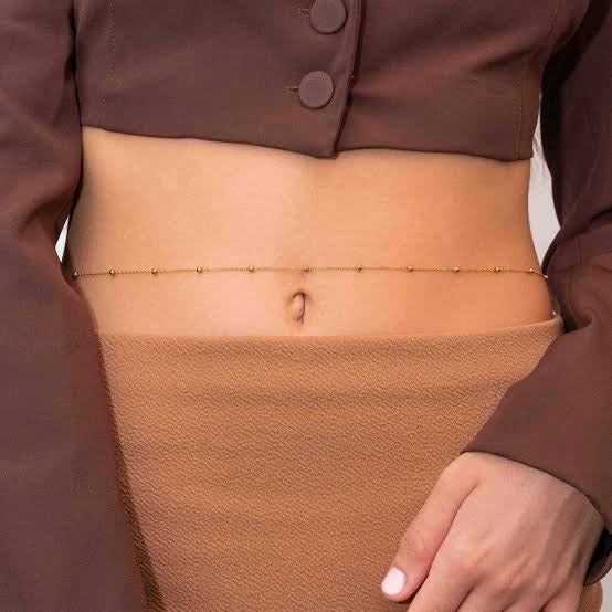 Ambre Belly Gold Chain
