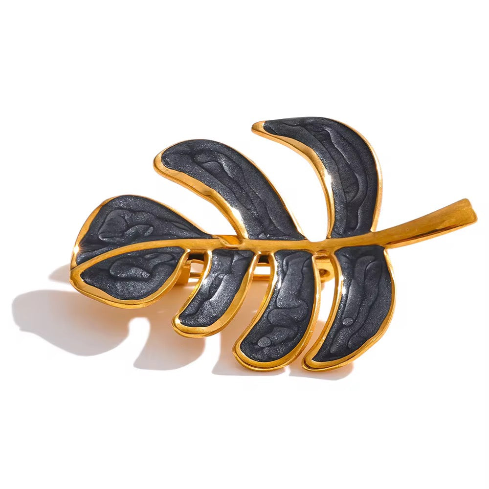 Leaf Pin Brooch