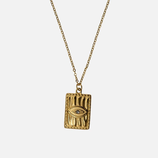 Protection Pendant Necklace Evil Eye