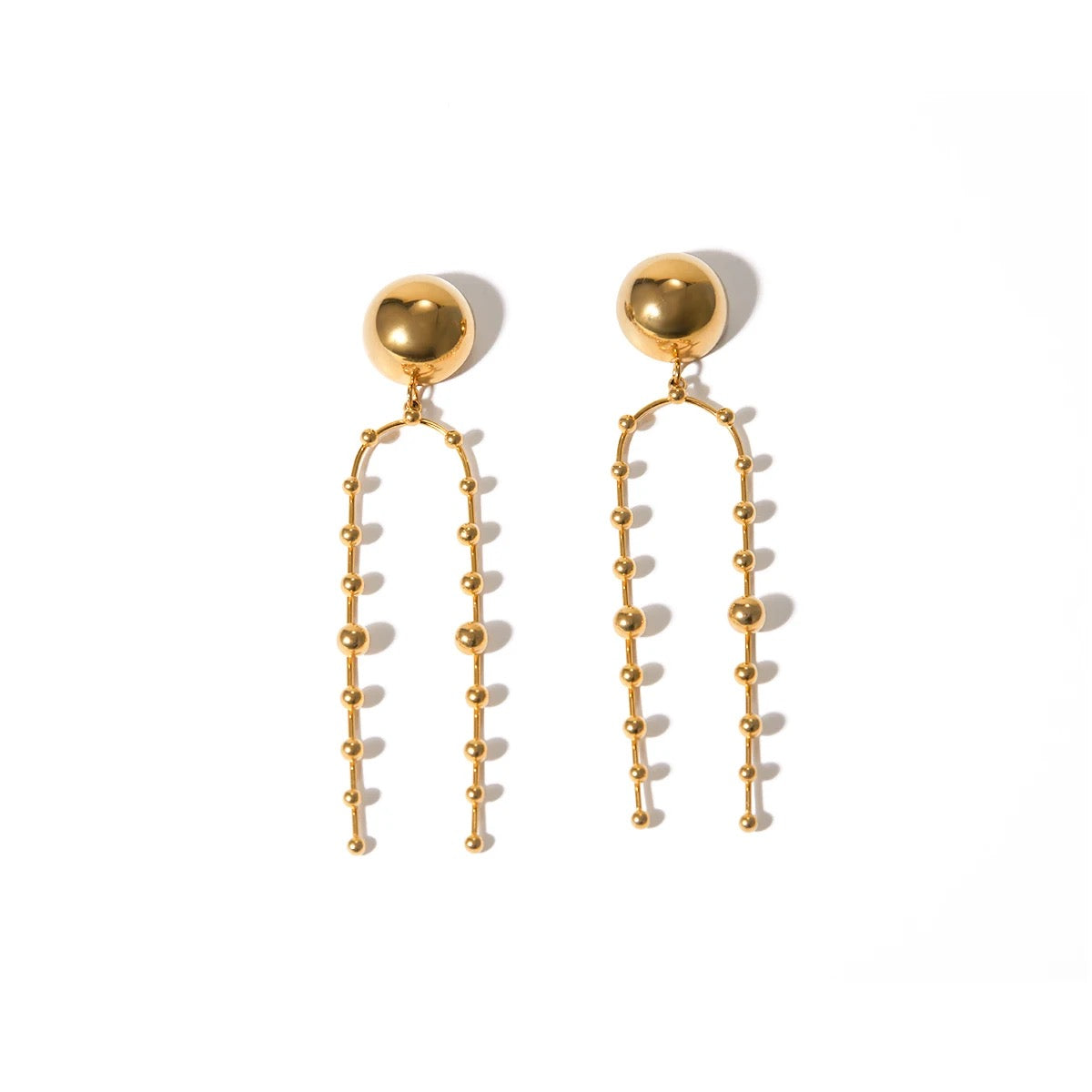 Bead Drop Stud