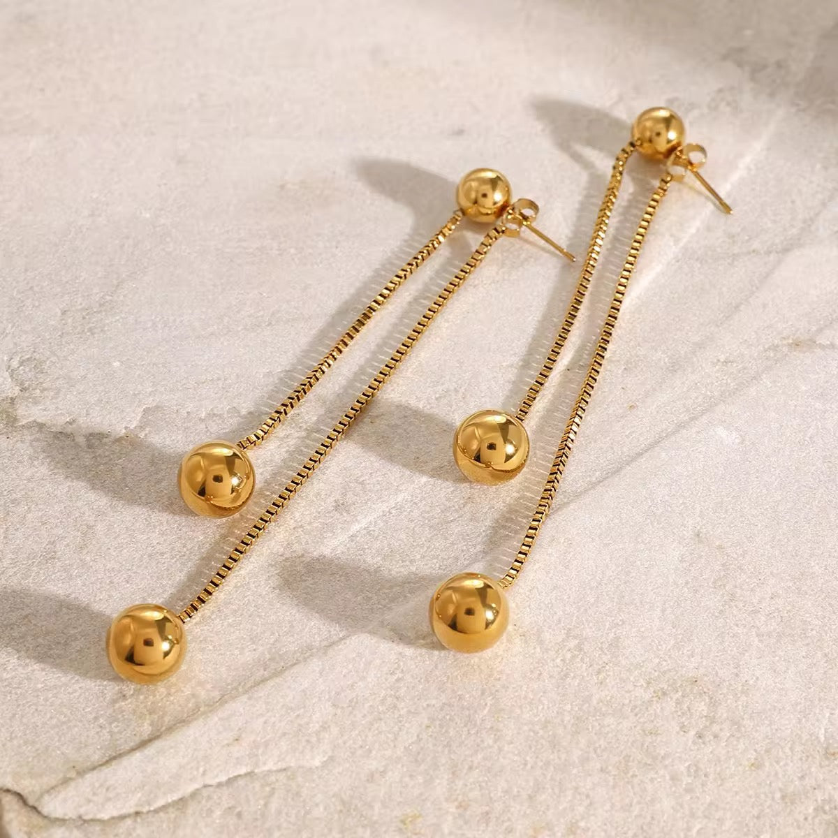 Tassel Ball Earring