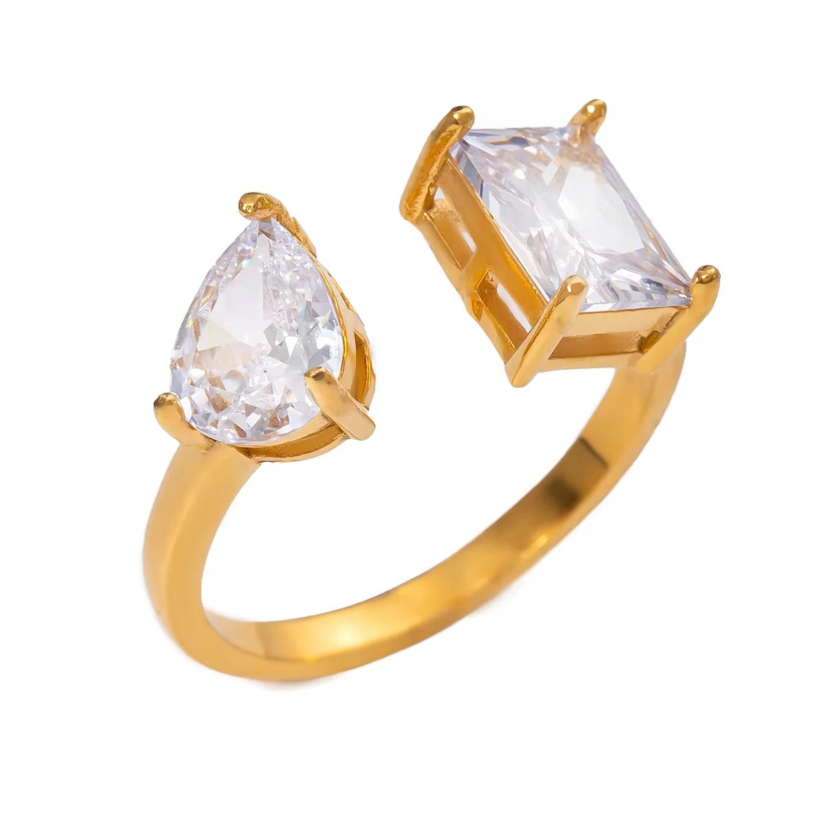 Twin Arc Ring